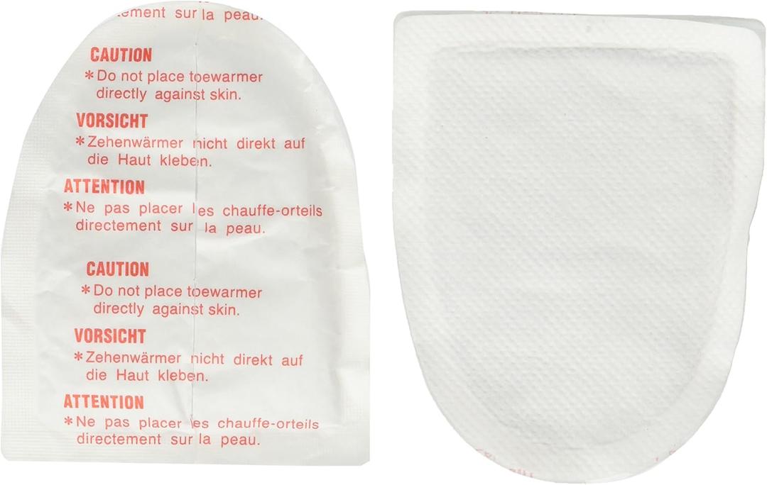 6 x HotHands Self-Activating Toe Warmer (One Pair) - Packaging may vary