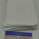 Cotton Queen Size Pillow Cases Set of 4, White Pillow Protectors with Zipper, Cooling Breathable Hidden Zippered Pillow Covers & Pillowcases Covers for Hot Sleepers, 20x30 Inches