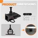 FieryRed 2" Hitch Receiver Compatible with 2019-2024 Dodge Ram 1500 Newbody, Class 3 Rear Trailer Tow Hitch with Bolts, Anti-Rust Gloss Powder Coat, Black