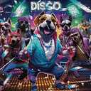 Funny Dog Puzzles 1000 Pieces for Adults, Animal Dogs Jigsaw Puzzles Hip Hop, Dance Puppy Bulldog Jigsaw Puzzle Collage Puzzles as Family Game