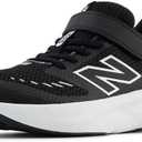 New Balance Kid's Fresh Foam 625 V1 Hook and Loop Running Shoe, Black/White, 11 M Little Kid