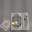 SURITCH Case Cover for JBL Vibe Beam/JBL Vibe Beam 2/ JBL Vibe 200TWS Earbuds, Shockproof Magnetic Protective Headphone Cover, Rugged Bumper Case with Carabiner & Cleaning Kit & Removal Tool, Green