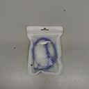 ZALER Waterproof Dog Collar, Adjustable Odor Proof Dog Collars Easy to Clean, Soft Comfortable Pet Collars for Dogs (Moonstone Blue, Small)