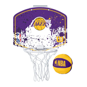Wilson NBA Team Mini Basketball Hoop  Los Angeles Lakers