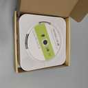 MICOCIOUS Bluetooth Portable Home CD Music Player with Remote Control, Timer, Built-in Speakers and LED Display - FM Radio Boombox (White)