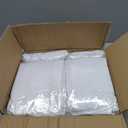 8 Panels White Ceiling Drapes for Wedding Ceiling Drapes 5ftx20ft Wedding Arch Draping Fabric Sheer Curtains Voile Chiffon Drapery Draping Wedding Ceiling Decorations for Party Ceremony Stage Swag