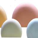 Pastel Ceramic Fish Tank Decorations, Aquarium Decorations, Modern Fish Tank Decor, Dome-Shaped Aquarium Ornaments in Pink, Blue, Yellow, Terra Cotta, Multi-Color Set for Aquatic Habitat