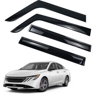 Window Rain Guards Compatible with 2026 Nissan Sentra Window Visors Vent Wind Deflectors All Weather Sediment Protection Compatible with Nissan Sentra Accessories 2026