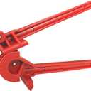 Tubing Bender, Tube Bender, 3/16, 1/4", 5/16", 3/8" 4-IN-1 brake line Bender Tool for Copper, Brass, Aluminum and Thin Steel Fuel Line Pipe, Bends 0-180