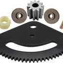 25 Teeth Steering Sector Pinion Gear Rebuild Kit Replacement for John Deere L105 L108 L110 L118 L120 L130 G110 Lawn Tractors Replaces GX20052BLE