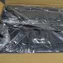 SPORT BEATS Stadium Seats with Back Support Bleacher Chairs with Back and Cushion Thick Padded Bleacher Seats Includes Shoulder Strap Black 2pcs Standard
