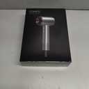 Hair Dryer, CONFU Ion Hair Dryer with Diffuser for Curly Hair, 110000 RPM Professional High Speed Blow Dryer, 1400W Diffuser Hairdryers Fast Drying for Women Men (Gray)