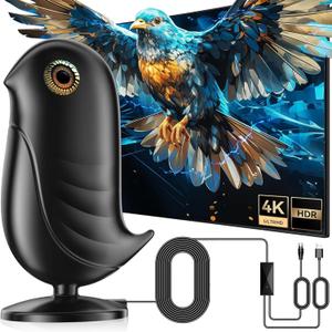 Digital TV Antenna Indoor,1200+ Miles Long Range HD Antenna for Smart TV and Older TV's 04201902
