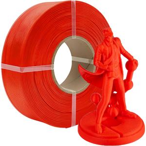 Polymaker Panchroma Refill Spool Red PLA 3D Printing Filament Refill, Compatible with All Reusable Spools and All Major FDM 3D Printers, Tangle-Free, Vibrant Colors, 1.75mm 1kg (Basic)