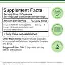 Double Wood Supplements Ashwagandha KSM 66 Organic and Clinically Studied Extract (600mg Per Serving, 120 Capsules, 60 Servings) Adaptogen Cortisol Manager for Women and Men, EXP 08/2028