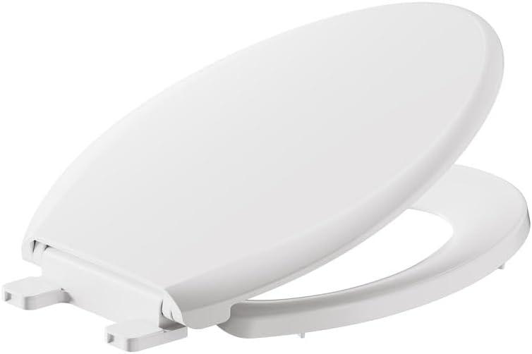 American Standard 5257A65MT.020 Cardiff Slow-Close Elongated Front Toilet Seat, White