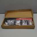 Door Hinge Adjustment Tool kit, 4-in-1 Hinge Maintenance Tool Suitable for Various Door Hinge Gaps, Heavy-Duty Paint Steel Hinge Wrench with Rubber Grip, Basic Tools for Repair Package