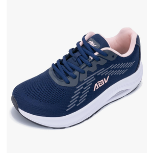 AOV Wide Toe Box Shoes Women Arch Support Walking Shoes Plantar Fasciitis Orthotic Tennis Sneakers, 8.5US