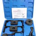 Engine Timing Tool Kit Compatible with Ford 4.6L 5.4L 6.8L 2-Valve and 4-Valve Engine with Valve Spring Compressor Tool, Camshaft Holding Tool, Crankshaft Positioning Tool, Camshaft Positioning Tool, Black