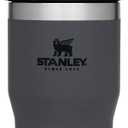Stanley IceFlow Flip Straw Tumbler with Handle 20 oz | Twist On Lid and Flip Up Straw | Leak Resistant Water Bottle | Insulated Stainless Steel |BPA-Free | Charcoal