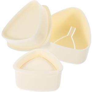 Cabilock 2pcs Rice Molds Onigiri Making Tools for Boy Girl Adults Easy to Use Sushi Mold for Kitchen for Bento Lunches and Family Meals