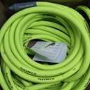 Flexzilla Garden Hose 5/8 in. x 75 ft., Lightweight All-Weather Water Hose, Durable and Flexible, Leak-Free Connections (Chartreuse)