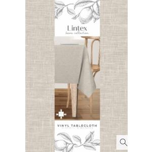 Lintex Home Collection 70" round PEVA tableclot