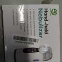 Hand-held Nebulizer for Respiratory System, Portable Nebulizer with Self-Clean Mode, Rechargeable Nebulizer for Home Office Travel