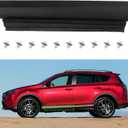 for Toyota Rav4 Door Lower Molding Trim 2016-2018,75074-0R050,Black