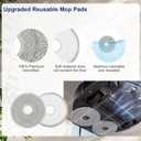 20 PCS Accessories for Dreame X40 Ultra Robot Vacuum, Replacement Parts Main Brush, Side Brush, Filter, Mop Pad, Dust Bag