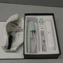 2-1 Oral Clean Kit- Water Dental flosser & Electric Toothbrush Combo- Brushing & Flossing- for Teeth Cleaning and Gum Health (Light Green)