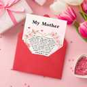 4 x FANCYLUCKY Funny Mothers Day Card for Mom, Happy Mother's Day Card from Daughter Son, Gift for Mother Grandma