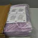 DALTACK Mesh Desk Organizer, 5-Tier Paper Letter Tray with File Holder & Pen Holder & Sliding Drawer, Desktop Organizer and Storage for Desk Accessories Office Supplies, Purple