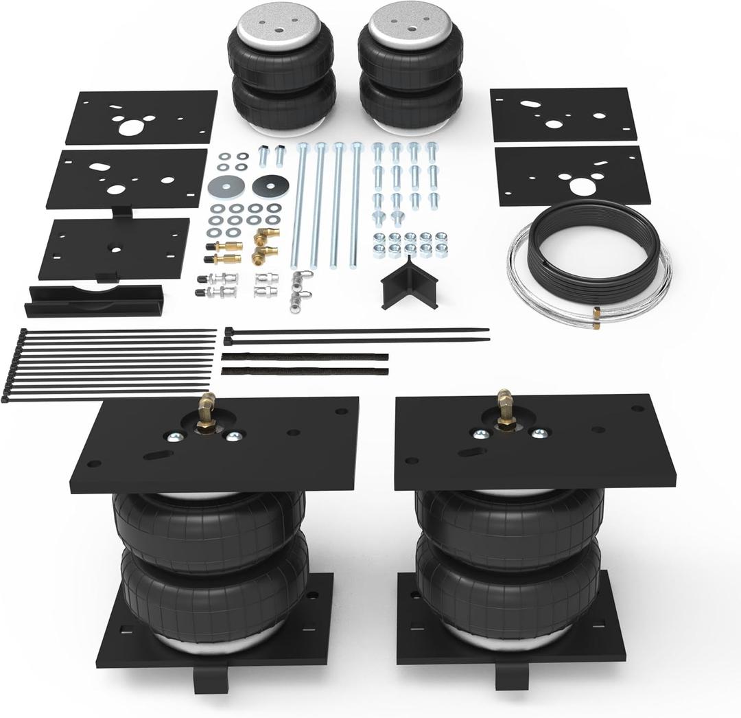 DEEAGLE 57289 Air Bags Suspension Kit for 2014-2025 Dodge Ram 2500 2WD 4WD, Rear Helper Airbags for Trucks, Up to 5000Lbs of Load Leveling Capacity (DESK57289)