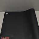 hooga Grounding Mat for Feet, Desk & Floor | Sleep, Stress Relief & Muscle Relaxation | 24"x16" Conductive Carbon Pad | 15 Ft Cord | Non-Slip Rubber Backing | Indoor Grounding Mat (Black)