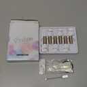 GELLEN Gel Nail Polish Kit, 6 Colors White Pink Gel Polish Kit, Soak off UV/LED Nail Lamp Nail Polish Set, Nail Art DIY Manicure Gift for Her