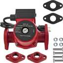 103251 115V 1/25HP Three Speed Circulator Pump Replacement for Bell & Gossett NRF-22 Hot Water Circulator Pump Replace# 4RD04