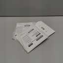 Pure White Classic Beadboard Wall Plates,Light Switch Covers,Electrical Outlet Covers, Switch Plates of Various Combination, Nature Bamboo Fiber Wall plate (1 Gang Duplex 4 Pack)