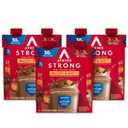 Atkins Strong High Protein Shake, Chocolate Peanut Butter Flavor, 30g Protein, GLP-1 Support, Low Carb and Low Sugar Shake, Keto Friendly, Gluten Free, Muscle and Gut Health Support, 12 Count (EXP 11/03/26)