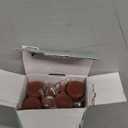 8 Pack 10 Inch Brown Taper Candles For Dinner Home Decor Wedding Shower