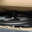 20" Bicycle Wheel Magnesium Rim Set, One-Piece Bike Wheels 5 Spoke Rim