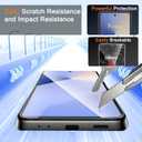 Ferilinso [Auto Dust Install] 3 Pack Inside Screen Protector for Samsung Galaxy Z Flip 7 [Phone Case Friendly], with 3 Pack Back Tempered Glass Film Accessories