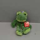 Aurora Adorable Mini Flopsie Fernando Frog Stuffed Animal - Playful Ease - Timeless Companions - Green 8 Inches (Small)