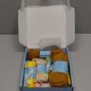 Crochet Kit for Beginners: Highland Cow Crochet Kit, Include Easy Knitting Soft Yarn, Step-by-Step Video Tutorial, Hook, Birthday Gift for Adults and Teen(30%+ Yarn)