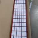 Roundhill Furniture Oriental Shoji 4 Panel Screen Room Divider, Cherry