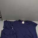 Rnxrbb 3 Piece Postpartum Nursing Pajamas Set Casual Soft Maternity Breastfeeding Pjs Sleepwear Loungewear Clothes Layer, L