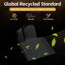 Naibeve Floor Mats for 2013-2020 Toyota Sienna 7 Seats 2nd Row Bucket Seats