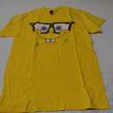 GILDAN Classic Spongebob Unisex Adult Halloween Costume T Shirt, Nerd Face, Medium