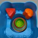 iPlay, iLearn Baby Stacking Toys, Toddler Nesting Stack Cups, Infant Stackable Block, Kids Sorting Game W/Shape Sorter for Sand Bath, Birthday Gift for 12 18 24 Month 1 2 3 Year Old Boys Girls