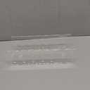Clear Wall Mounted Marker Holder, Dry Erase Marker Holder | Sturdy Acrylic Material, Mounts To Wall, Marker Tip Slot Keeps Markers In Place | Holds 10 Markers & 1 Eraser (2.9x9.5x3.5in)